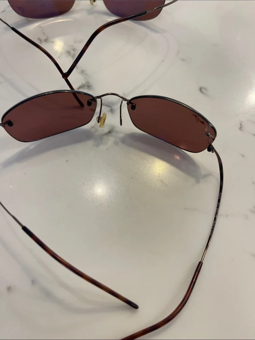 Maui Jim lightweight rimless